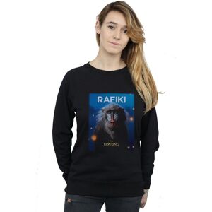 Disney Women's The Lion King Movie Rafiki Poster Sweatshirt in Black Size: Large Black L Disney Women's The Lion King Movie Rafiki Poster Sweatshirt in Black Size: Large Black L