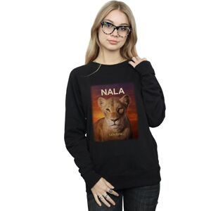 Disney Women's The Lion King Movie Nala Poster Sweatshirt in Black Size: Large Black L Disney Women's The Lion King Movie Nala Poster Sweatshirt in Black Size: Large Black L