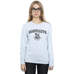 Harry Potter Women's Hogwarts Crest Sweatshirt in Grey Size: 2XL Grey 2XL Harry Potter Women's Hogwarts Crest Sweatshirt in Grey Size: 2XL Grey 2XL