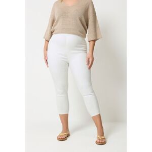 Yours Women's Cropped Jeggings in White Size: 28 White 28 Yours Women's Cropped Jeggings in White Size: 28 White 28