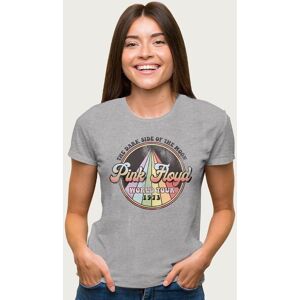 Pink Floyd Women's The Dark Side Of The Moon World Tour 1973 T-Shirt in Mid Grey Size: Medium Mid Grey M Pink Floyd Women's The Dark Side Of The Moon World Tour 1973 T-Shirt in Mid Grey Size: Medium Mid Grey M