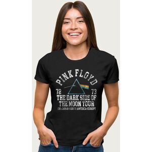 Pink Floyd Women's The Dark Side Of The Moon World Tour UK Japan T-Shirt in Black Size: Medium Black M Pink Floyd Women's The Dark Side Of The Moon World Tour UK Japan T-Shirt in Black Size: Medium Black M