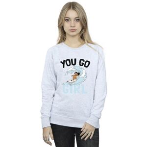 Disney Women's Lilo & Stitch You Go Sweatshirt in Grey Size: XL Grey XL Disney Women's Lilo & Stitch You Go Sweatshirt in Grey Size: XL Grey XL