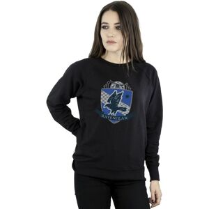 Harry Potter Women's Ravenclaw Chest Badge Sweatshirt in Black Size: Medium Black M Harry Potter Women's Ravenclaw Chest Badge Sweatshirt in Black Size: Medium Black M
