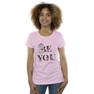 Disney Women's Dumbo Be You Cotton T-Shirt in Baby Pink Size: XL Baby Pink XL Disney Women's Dumbo Be You Cotton T-Shirt in Baby Pink Size: XL Baby Pink XL