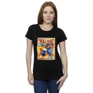 Disney Women's Big Hero 6 Baymax Fred Newspaper Cotton T-Shirt in Black Size: Large Black L Disney Women's Big Hero 6 Baymax Fred Newspaper Cotton T-Shirt in Black Size: Large Black L