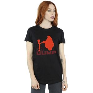 Disney Women's Big Hero 6 Baymax Fist Bump Cutout Cotton Boyfriend T-Shirt in Black Size: 2XL Black 2XL Disney Women's Big Hero 6 Baymax Fist Bump Cutout Cotton Boyfriend T-Shirt in Black Size: 2XL Black 2XL