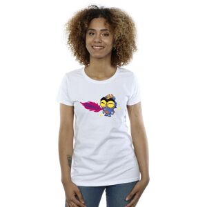 Disney Women's Big Hero 6 Baymax Fred Fired Up Cotton T-Shirt in White Size: Small White S Disney Women's Big Hero 6 Baymax Fred Fired Up Cotton T-Shirt in White Size: Small White S