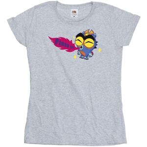 Disney Women's Big Hero 6 Baymax Fred Fired Up Cotton T-Shirt in Grey Size: Large Grey L Disney Women's Big Hero 6 Baymax Fred Fired Up Cotton T-Shirt in Grey Size: Large Grey L