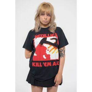 Metallica Kill Em All Tracks T-Shirt in Black Size: XL Black XL Metallica Kill Em All Tracks T-Shirt in Black Size: XL Black XL