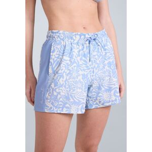 Animal Women's 'Freya' Lightweight Printed Panel Boardshorts Quick Dry Half Pants in Light Blue Size: 6 Light Blue 6 Animal Women's 'Freya' Lightweight Printed Panel Boardshorts Quick Dry Half Pants in Light Blue Size: 6 Light Blue 6