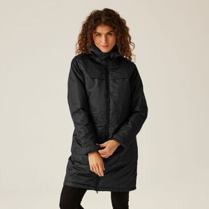 Regatta Women's 'Romine II' Waterproof Parka Jacket in Jet Black Size: 14 Jet Black 14 Regatta Women's 'Romine II' Waterproof Parka Jacket in Jet Black Size: 14 Jet Black 14