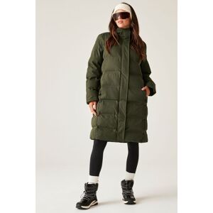 Dare 2b Women's Wander Waterproof Longline Padded Jacket in Dark Green Size: 16 Dark Green 16 Dare 2b Women's Wander Waterproof Longline Padded Jacket in Dark Green Size: 16 Dark Green 16