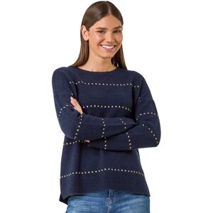 Roman Women's Sparkly Detail Knit Jumper in Midnight Size: 10 Midnight 10 Roman Women's Sparkly Detail Knit Jumper in Midnight Size: 10 Midnight 10