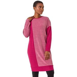 Roman Women's Colour Block Stretch Jumper Dress in Red Size: 10 Red 10 Roman Women's Colour Block Stretch Jumper Dress in Red Size: 10 Red 10
