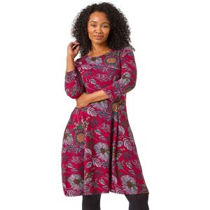 Roman Petite Floral Print A-Line Dress - Size 18 Roman Petite Floral Print A-Line Dress - Size 18