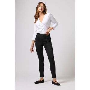 M&Co Women's Stretch Jeggings in Black Size: 12 Black 12 M&Co Women's Stretch Jeggings in Black Size: 12 Black 12