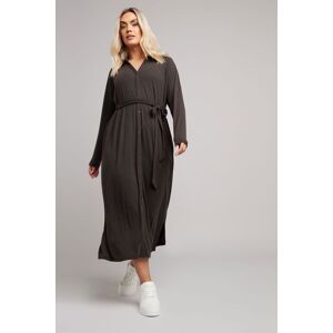 Yours Brown Midi Dress - Dress Yours Brown Midi Dress - Dress