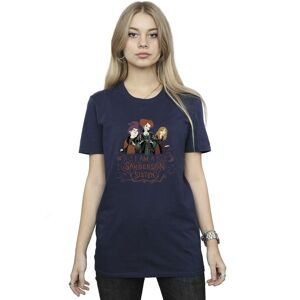 Disney Women's Hocus Pocus Sanderson Sister Cotton Boyfriend T-Shirt in Navy Size: Small Navy S Disney Women's Hocus Pocus Sanderson Sister Cotton Boyfriend T-Shirt in Navy Size: Small Navy S