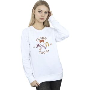 Disney Women's Hocus Pocus Broom Squad 93 Sweatshirt in White Size: Small White S Disney Women's Hocus Pocus Broom Squad 93 Sweatshirt in White Size: Small White S