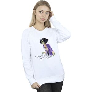 Disney Women's Hocus Pocus Don´t Get Out Much Sweatshirt in White Size: Medium White M Disney Women's Hocus Pocus Don´t Get Out Much Sweatshirt in White Size: Medium White M
