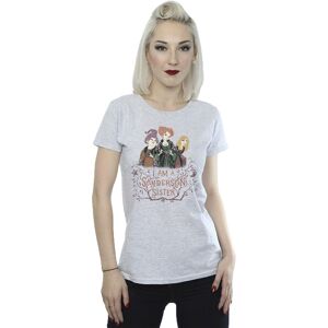 Disney Women's Hocus Pocus Sanderson Sister Cotton T-Shirt in Grey Size: Large Grey L Disney Women's Hocus Pocus Sanderson Sister Cotton T-Shirt in Grey Size: Large Grey L