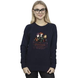 Disney Women's Hocus Pocus Sanderson Sister Sweatshirt in Navy Size: Small Navy S Disney Women's Hocus Pocus Sanderson Sister Sweatshirt in Navy Size: Small Navy S