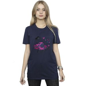 Disney Women's Encanto Mirabel Flower Cotton Boyfriend T-Shirt in Navy Size: XL Navy XL Disney Women's Encanto Mirabel Flower Cotton Boyfriend T-Shirt in Navy Size: XL Navy XL