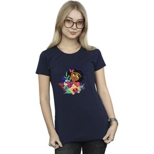 Disney Women's Encanto Born To Be Me Cotton T-Shirt in Navy Size: Small Navy S Disney Women's Encanto Born To Be Me Cotton T-Shirt in Navy Size: Small Navy S