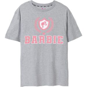 Barbie Women's Adult Short Sleeved T-Shirt (Womens Grey Marl) Size: Medium Grey M Barbie Women's Adult Short Sleeved T-Shirt (Womens Grey Marl) Size: Medium Grey M