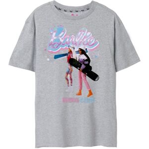 Barbie Women's Adult Short Sleeved T-Shirt (Womens Grey Marl) Size: Medium Grey M Barbie Women's Adult Short Sleeved T-Shirt (Womens Grey Marl) Size: Medium Grey M