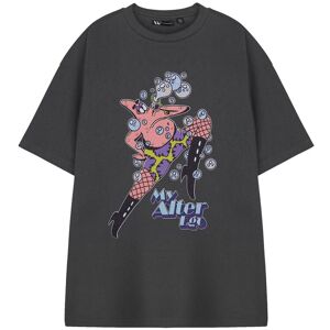 SpongeBob SquarePants Adult Short Sleeved T-Shirt (Unisex Charcoal) in Grey Size: 2XL Grey 2XL SpongeBob SquarePants Adult Short Sleeved T-Shirt (Unisex Charcoal) in Grey Size: 2XL Grey 2XL