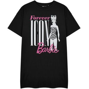 Barbie Women's Adult Short Sleeved T-Shirt Dress (Womens Black) in Black Size: XL Black XL Barbie Women's Adult Short Sleeved T-Shirt Dress (Womens Black) in Black Size: XL Black XL