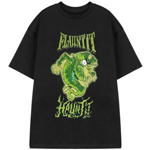 SpongeBob SquarePants Adult Short Sleeved T-Shirt (Unisex Black) in Black Size: 2XL Black 2XL SpongeBob SquarePants Adult Short Sleeved T-Shirt (Unisex Black) in Black Size: 2XL Black 2XL