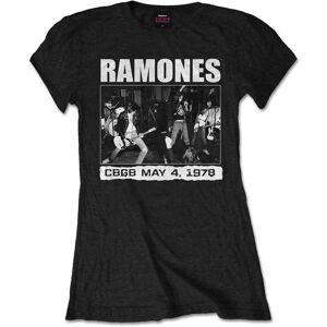 Ramones Women's CBGB 1978 T-Shirt in Black Size: XL Black XL Ramones Women's CBGB 1978 T-Shirt in Black Size: XL Black XL