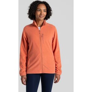 Craghoppers Women's Miska Plus Lightweight Insulating Fleece Jacket in Orange Size: 10 Orange 10 Craghoppers Women's Miska Plus Lightweight Insulating Fleece Jacket in Orange Size: 10 Orange 10