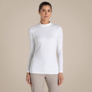 Craghoppers Women's NosiLife Insect-Repellent Long Sleeved Golf Mock Neck Top in White Size: 20 White 20 Craghoppers Women's NosiLife Insect-Repellent Long Sleeved Golf Mock Neck Top in White Size: 20 White 20
