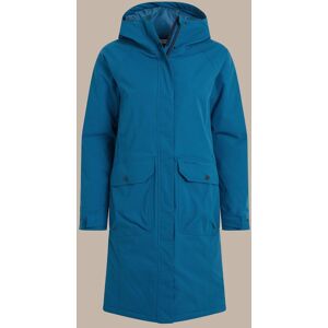 Craghoppers Women's Rosalind Longline Hooded Waterproof Breathable Padded Jacket in Blue Size: 18 Blue 18 Craghoppers Women's Rosalind Longline Hooded Waterproof Breathable Padded Jacket in Blue Size: 18 Blue 18