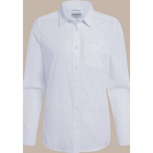 Craghoppers Women's Kiwi Long Sleeved Insect-Barrier Shirt in White Size: 10 White 10 Craghoppers Women's Kiwi Long Sleeved Insect-Barrier Shirt in White Size: 10 White 10