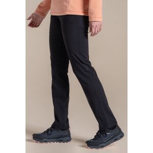 Craghoppers Women's Kiwi Pro Water-Repellent Stretch Trouser in Black Size: 16L Black 16L Craghoppers Women's Kiwi Pro Water-Repellent Stretch Trouser in Black Size: 16L Black 16L