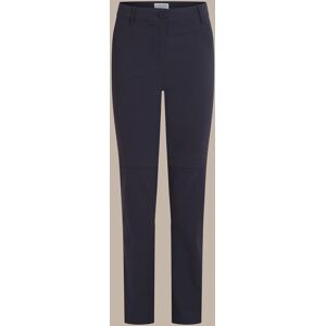 Craghoppers Women's Kiwi Pro Water-Repellent Stretch Zip-Off Trouser in Dark Navy Size: 14 Dark Navy 14 Craghoppers Women's Kiwi Pro Water-Repellent Stretch Zip-Off Trouser in Dark Navy Size: 14 Dark Navy 14