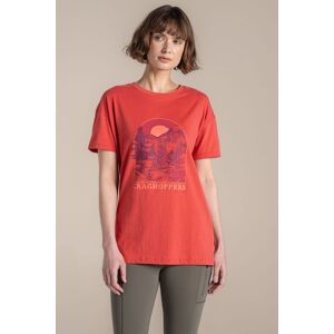Craghoppers Women's Yago Short Sleeved Top in Red Size: 20 Red 20 Craghoppers Women's Yago Short Sleeved Top in Red Size: 20 Red 20