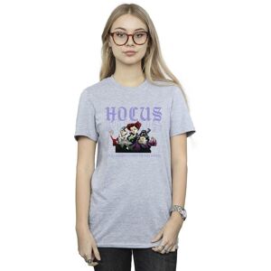 Disney Women's Hocus Pocus Hallows Eve Cotton Boyfriend T-Shirt in Grey Size: XL Grey XL Disney Women's Hocus Pocus Hallows Eve Cotton Boyfriend T-Shirt in Grey Size: XL Grey XL