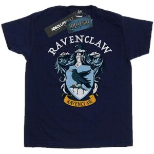 Harry Potter Women's Ravenclaw Cotton Boyfriend T-Shirt in Navy Size: Medium Navy M Harry Potter Women's Ravenclaw Cotton Boyfriend T-Shirt in Navy Size: Medium Navy M