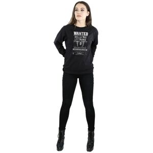 Harry Potter Women's Wanted Bellatrix Lestrange Sweatshirt in Black Size: Small Black S Harry Potter Women's Wanted Bellatrix Lestrange Sweatshirt in Black Size: Small Black S