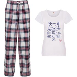 60 SECOND MAKEOVER Women's Yes I Really Do Need All These Cats Pyjama Set in Pink Size: XS Pink XS 60 SECOND MAKEOVER Women's Yes I Really Do Need All These Cats Pyjama Set in Pink Size: XS Pink XS
