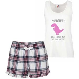 60 SECOND MAKEOVER Women's Mom Dinosaur Pyjama Set in Pink Size: Small Pink S 60 SECOND MAKEOVER Women's Mom Dinosaur Pyjama Set in Pink Size: Small Pink S