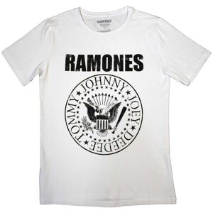 Ramones Women's Presidential Seal T-Shirt in White Size: XL White XL Ramones Women's Presidential Seal T-Shirt in White Size: XL White XL