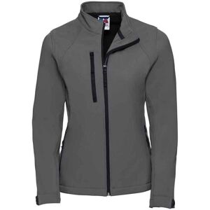 Russell Women's 3 Layer Soft Shell Jacket in Dark Grey Size: XL Dark Grey XL Russell Women's 3 Layer Soft Shell Jacket in Dark Grey Size: XL Dark Grey XL