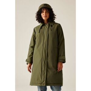 Regatta Women's Orla Mac Hooded Breathable Waterproof Insulated Jacket in Olive Size: 12 Olive 12 Regatta Women's Orla Mac Hooded Breathable Waterproof Insulated Jacket in Olive Size: 12 Olive 12